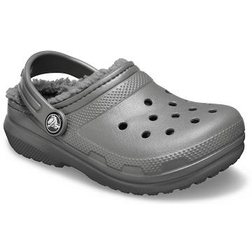 Crocs Klassiska Fodrade Clog Tofflor Tjej Grå | Sverige 1615EBCX